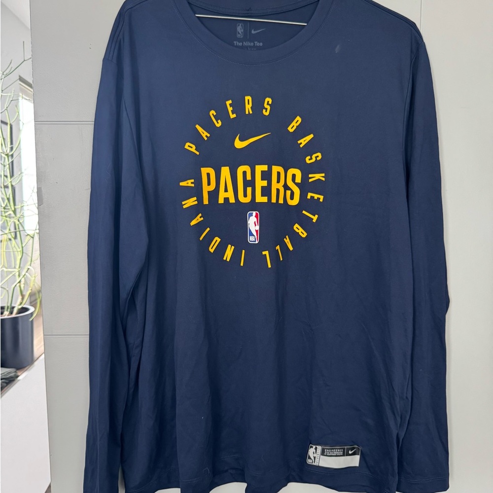 Nike Navy Dri-FIT Men's Basketball Practice Tee NWT